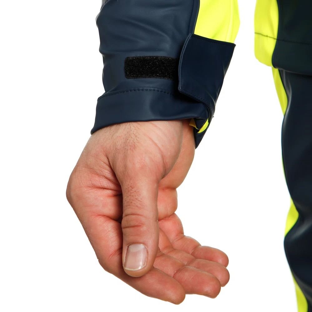 Dainese Storm 2 Unisex Jacket Black-Iris/Fluo-Yellow : Delivery in 5 days